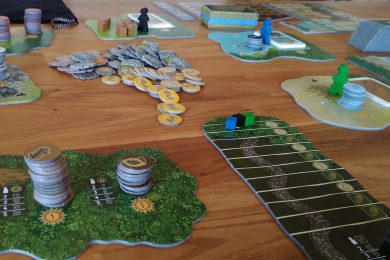 Nahaufnahme der Ortsfelder von Altiplano